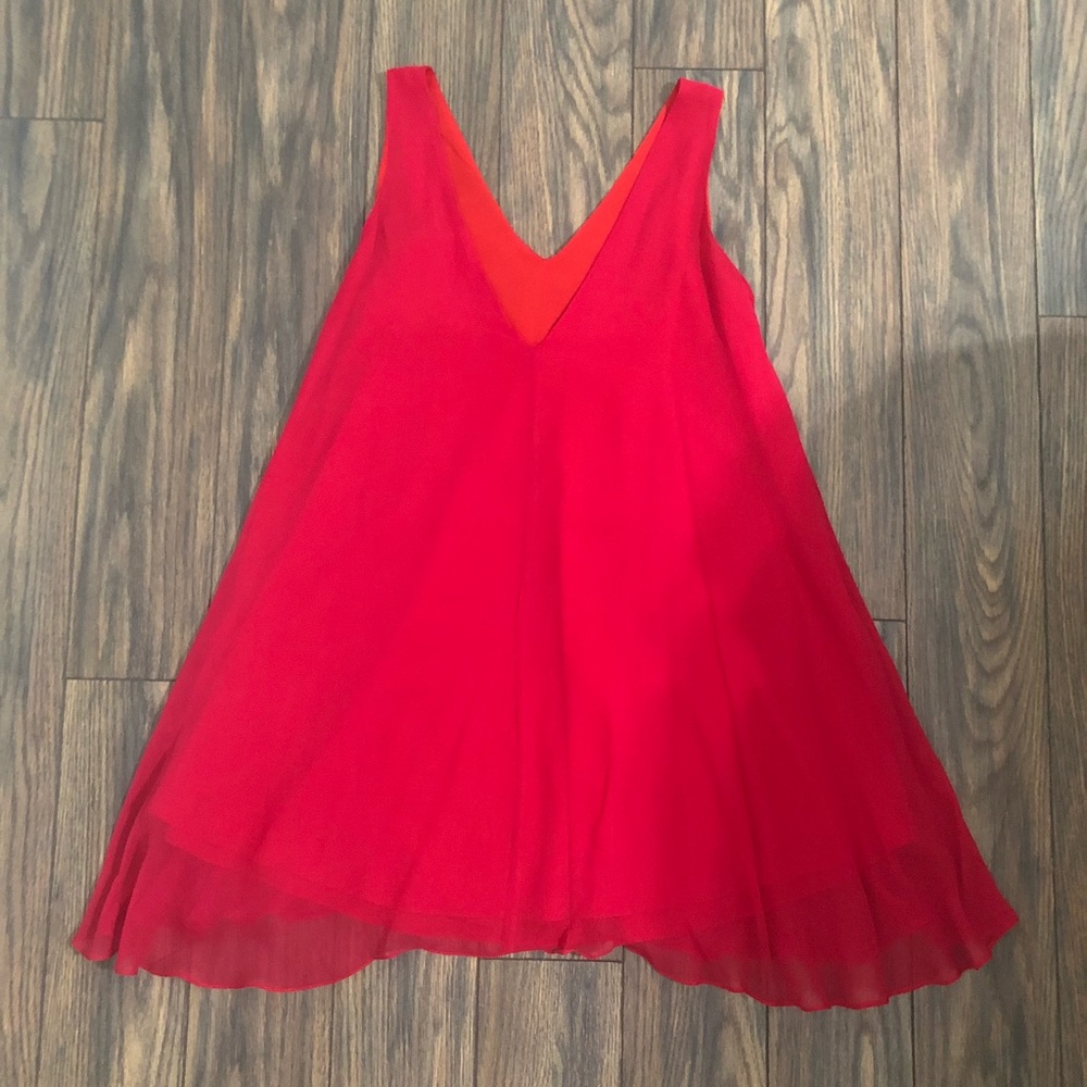 Askari brand red swing dress